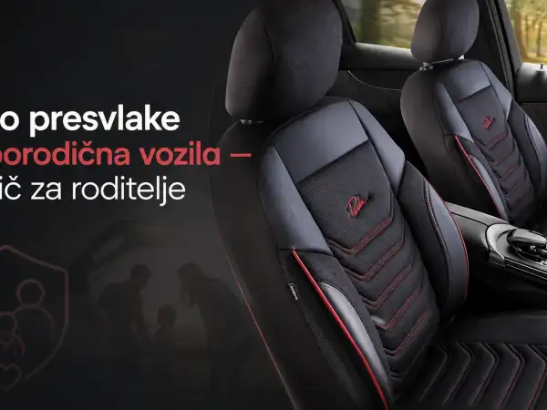 Auto presvlake za porodična vozila — vodič za roditelje